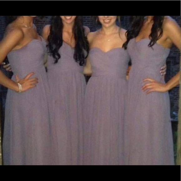 Bill Levkoff Dresses & Skirts - Bill Levkoff Strapless Bridesmaid Dress